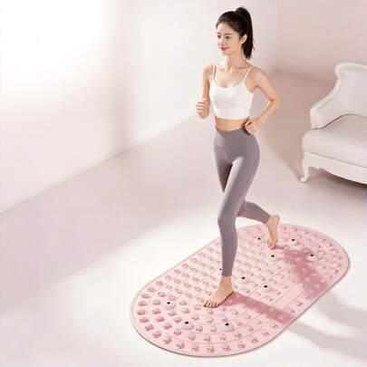 Acupressure Foot Massage Board For Super Slow Jogging, Indoor Oversized Stepping Foot Pedal