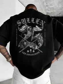 Camisetas de hombre - Negro - Ver 3
