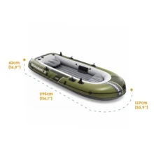 Barco Inflável Seahawk 3 Pessoas até 360kg 295cm Intex - A - Visão 5
