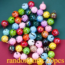 Mixed AB Color Iron Bells 17x19mm 10/20Pcs DIY Handmade Jewelry Making Christmas Ornament Accessories - Bells - View 8