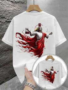 Men T-Shirts - 白色 - 查看 4