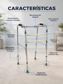 FOLDING WALKER - View 2