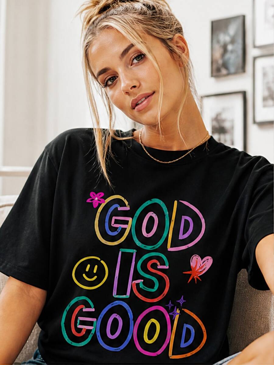 Damen T-Shirts - Schwarz - Übersicht 1