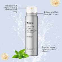 Hoegoa Bruma Capilar Sin Aclarado con Menta y Ácido Hialurónico - Champú Seco Refrescante Antigrasa para Cabello Graso, 100ml - Spray voluminizador para el cabello - Ver 4