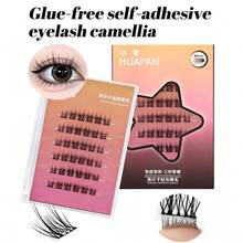 36 Clusters Glue Free Lash Extensions DIY Individual Cluster Lashes Natural Wispy Spiky Eyelash Extensions Pre Bonded False Eyelashes Lightweight Fluffy Lash Segments Mixed Length Short Stem Self Application Eyelash Makeup 6 Rows - C - View 1