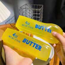 Translucent Yellow Butter Squishy | Malleable Non-Rebound Stress Relief Fingertip Toy, Suitable For Adults, Desktop Decoration - Multicolor - View 5