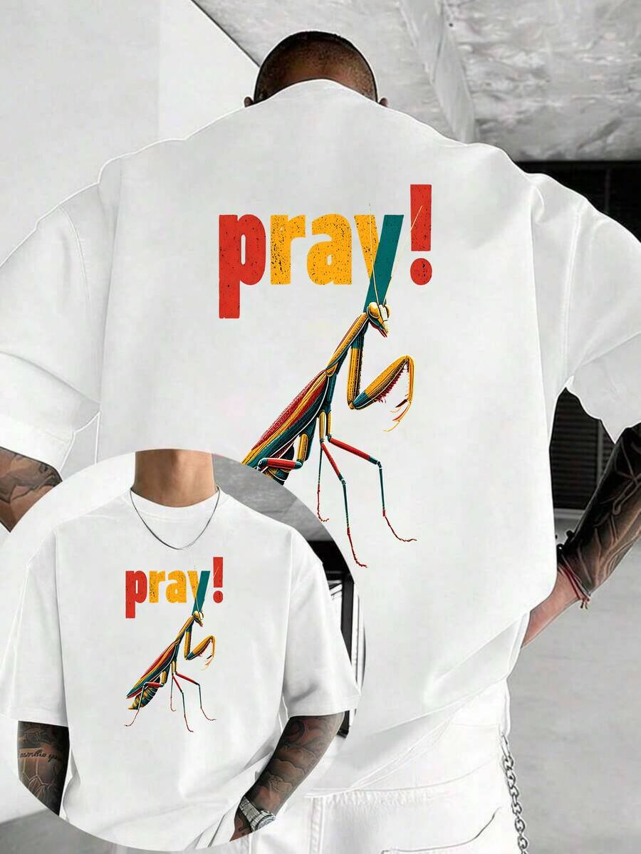 Men T-Shirts - 白色 - 查看 1