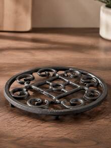Vintage Pattern Cast Iron Gas Stove Anti-Slip Pot Rack, Gas Stove Small Pot Support, Anti-Wobble Cast Iron Stove Rack, Cast Iron Stove Rack, Gas Stove Pot Rack, Stove Small Pot Adapter Ring, Anti-Slip Stove Rack, Gas Stove Small Pot Support, Stove Support Rack, Kitchen Gas Stove Accessories, Cast Iron Pot Support, Small Pot Dedicated Stove Rack, Gas Stove Coffee Pot Support, Heavy Duty Stove Rack - View 8