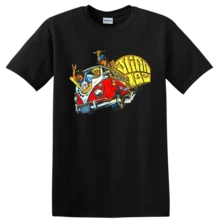Men T-Shirts - 黑色 - 查看 1