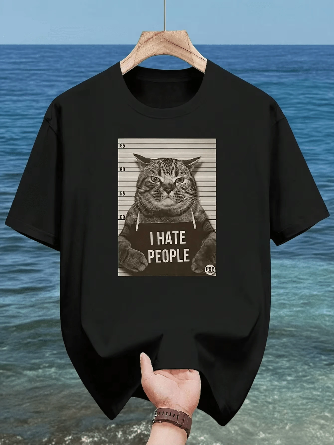 Women T-Shirts - 黑色 - 查看 1