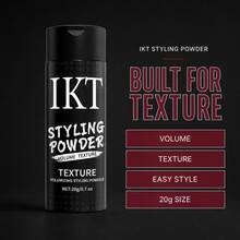 IKT 20g Hair Volumizing Powder, Oil Control & Long-Lasting Styling Powder, Quickly Create Voluminous Crown, Upgrade Hair Texture, Stable Hold For Easy Instant Styling, Suitable For Normal Hair, Practical Hair Styling Essential For Summer Outings - Styling Powder - View 3