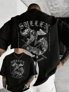 Camisetas de hombre - Negro - Ver 6