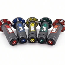 2 buah Grip Stang Motor Universal, Cocok untuk ATV, Dirt Bike Protaper dan Modifikasi ProTapered, Selongsong Gas Anti-Selip, Kompatibel dengan Kawasaki, Suzuki, EXC SX YZF CRF, Grip Stang Motor, Stang Motor - A - View 2