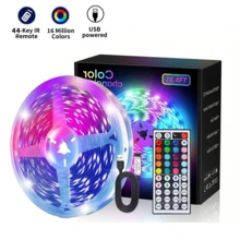 44 Keys RGB LED Strip Lights Color Changing USB Powered LED Light Strip With Remote Control For Bedroom Room Decoration Halloween Party Decor - 44k-3535 RGB Strip - View 1