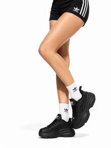 Adidas OZGAIA WORI New Style Sporty Low-Top Durable Thick-Soled Casual Shoes - Black - View 2