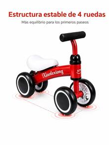 Kids Balance Bikes - Red - View 2