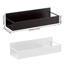 2 Buah Rak Penyimpanan Magnetik Logam, Rak Penyimpanan Gantung Pintu Kulkas/Rak Bumbu, Rak Penyimpanan Magnetik Mesin Cuci, Rak Penyimpanan Dinding Tanpa Bor, Aksesoris Dapur Kamar Mandi, Rak Penyimpanan Praktis untuk Pengorganisasian Rumah - MultiWarna - View 11