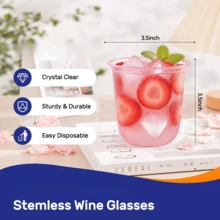 Stackable Pink Ribbed Cold Brew Container With Secure Lid, Suitable For Street, Roadside Stalls, Takeout, For Homemade Citrus Fruit Cold Brew Drinks, Convenient For Carrying And Packaging - View 4