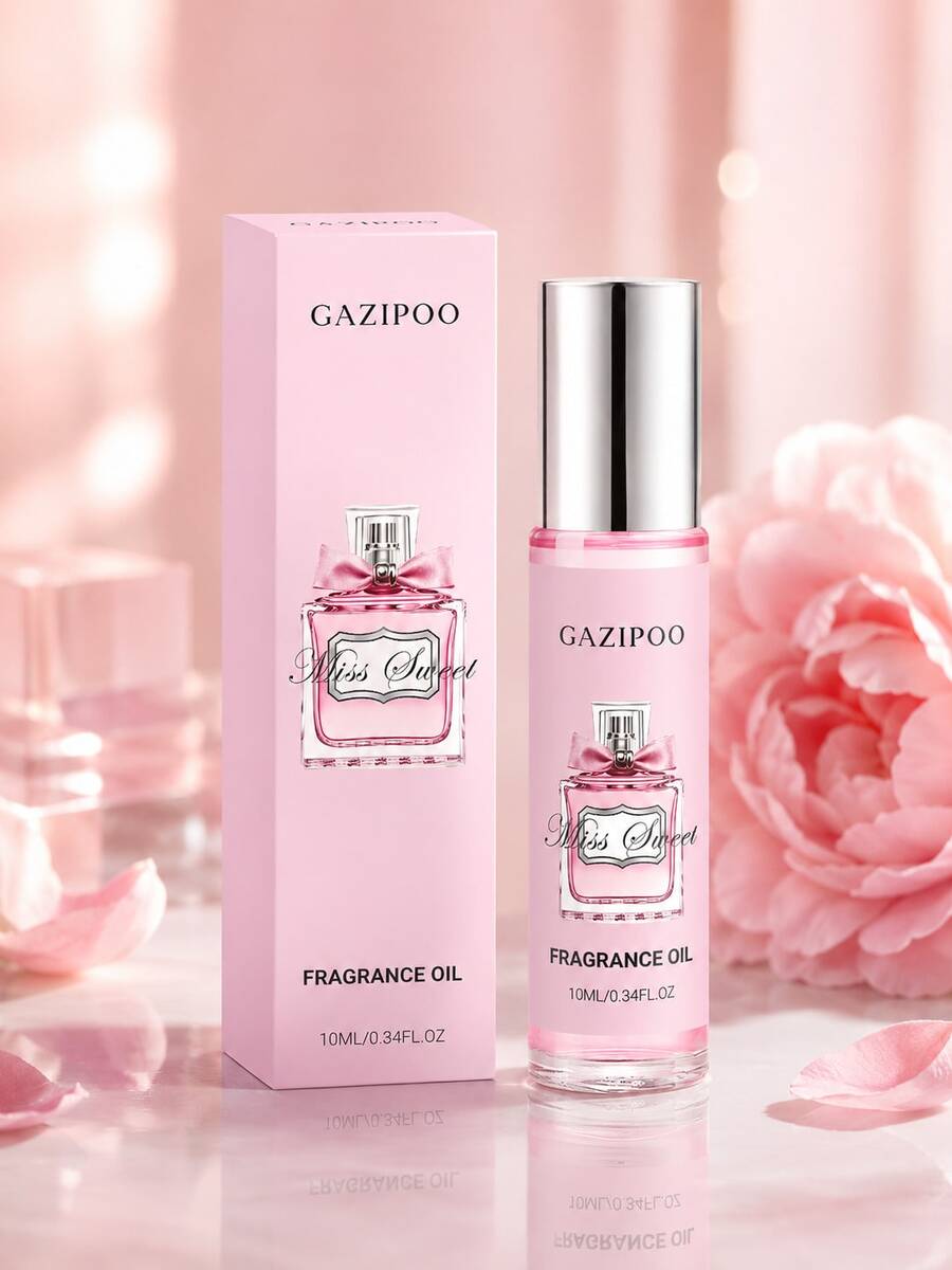 10ML Floral Fruity Fragrance Oil For Women, Long Lasting Roll On Perfume Oil, Sweet Feminine Scent, Portable Travel Size Body Fragrance, Daily Wear Gift - Multi Scents - View 1