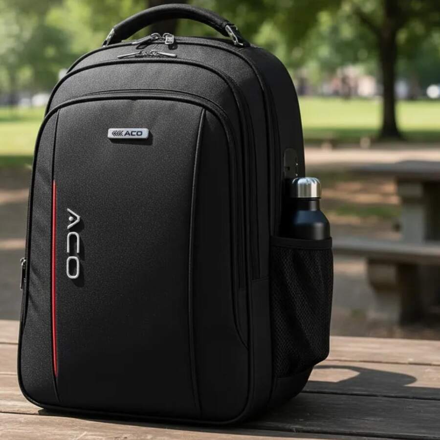 Mochila Para Notebook Até 15 Polegadas  ACO Impermeável Com Trava Antifurto REF.: 1711