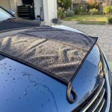 Dark Gray Car Microfiber Towel, Extra Large Super Absorbent Car Wash Cloth, Efficient Cleaning Wiping Cloth - A - View 4