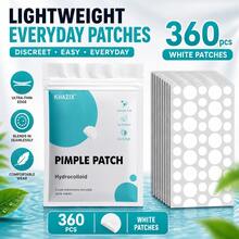 360/720PCS Hydrocolloid Acne Pimple Patch, Hydrocolloid Spot Stickers, Covering Zits And Defect, Nighttime Spot Stickers For Face - Round - View 3