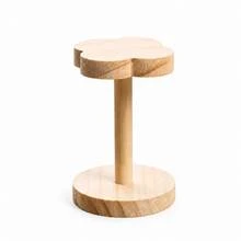 1pc Solid Wood Flower Shaped Jewelry Display Rack, Perfume Display Rack, Suitable For Rings, Watches, Bracelets, Earrings, Etc., Suitable For Bedroom Decoration, Bathroom Decoration, Living Room Desktop Storage, Dresser Cosmetics Storage, Bathroom - Multicolor - View 6