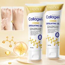 SADOER 2pcs Collagen Exfoliating Gel, Facial Cleansing Scrub Mud Exfoliating Face Wash Dead Skin Remover, Suitable For Face And Body Collagen Exfoliating Gel, Face And Body Scrub, Deep Pore Cleansing, Suitable For All Skin Types, Daily Facial And Body Care - Multiple Styles - View 3