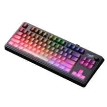 AULA Wireless Tri-Mode Keyboard, Side-Engraved Non-Fading RGB Mechanical Gaming Keyboard, Office And Gaming Esports Keyboard/Mouse Set, Wireless Bluetooth Wired Keyboard/Mouse - View 5