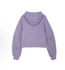 Lululemon Scuba Oversized Half-Zip Hoodie | Cotton-Blend Fleece Pullover, Boxy Short Fit With Kangaroo Pocket - 煙燻紫 - 查看 2