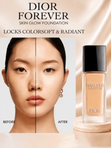 Dior Forever Skin Correct Foundation (Soft Radiant) #ON, Full Size 30ml, Sample 5ml, Natural Perfect, Long-Lasting Wear, Long-Lasting Color Lock, Radiant Finish, Moisturizing Texture, Smooth Finish, Refines Skin Texture - GLOW#ON - View 11