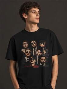 Women T-Shirts - 黑色 - 查看 2