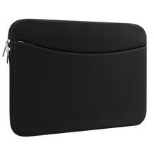 11-16 Inch Laptop Sleeve Laptop Case With Front Pocket, Protective Bag Compatible With 11", 13-14", 15-16" Air/Pro Laptop Notebook Chromebook - Black - View 1