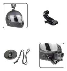 Kit De Suporte Fixo De Queixo De Capacete - A - Visão 2