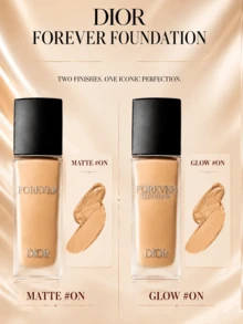 Dior Forever Skin Correct Foundation (Soft Radiant) #ON, Full Size 30ml, Sample 5ml, Natural Perfect, Long-Lasting Wear, Long-Lasting Color Lock, Radiant Finish, Moisturizing Texture, Smooth Finish, Refines Skin Texture - GLOW#ON - View 4