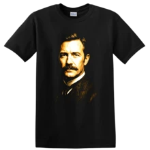 Men T-Shirts - 黑色 - 查看 1