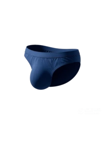 3 Piecestriangular Pants For Men, Fashionable Plain-Colored Short Pants For Men, Men's Home Underwear, Men's Clothing - Multicolor - View 2