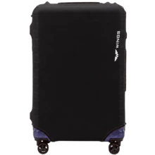 W WINGS 3 Piece Luggage Set 20", 24", 28" | Polypropylene Hard Shell Suitcases, Combination Lock, Telescopic Handle, 360° Double Wheels - Dark Grey - View 8