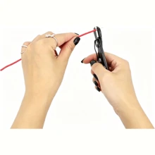 1pc/2pcs Chain Making Pliers, Toothless Clamp, Adjustable Mini Wire Stripper, Chain Opening Tool, Suitable For Chain Installation And Modification, Ideal For Bracelet And Necklace Making - A - View 7