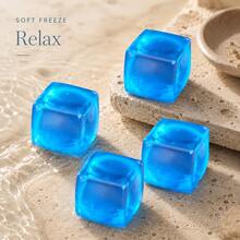 Tachimi 1pc Square Ice Cube Toy - Stress Relief Toy, Squeeze Toy, Decompression, Birthday Gift, Holiday Gift - Multicolor - View 5