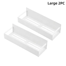 2 Buah Rak Penyimpanan Magnetik Logam, Rak Penyimpanan Gantung Pintu Kulkas/Rak Bumbu, Rak Penyimpanan Magnetik Mesin Cuci, Rak Penyimpanan Dinding Tanpa Bor, Aksesoris Dapur Kamar Mandi, Rak Penyimpanan Praktis untuk Pengorganisasian Rumah - MultiWarna - View 13