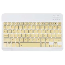 Keyboard Bluetooth Ultra Tipis Isi Ulang, Keyboard Nirkabel Portabel Ringkas (150mAh) Kompatibel dengan Tablet Galaxy Tab, Smartphone, Ponsel, Kompatibel dengan Android, iOS, Windows, Hadiah Kembali ke Sekolah - View 11