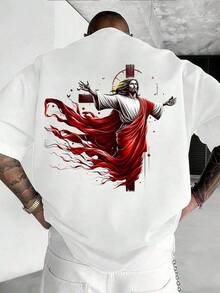 Men T-Shirts - 白色 - 查看 3