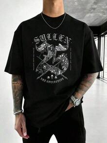 Camisetas de hombre - Negro - Ver 2