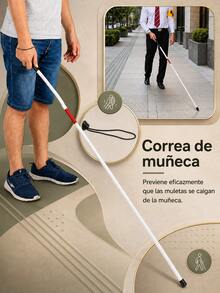 Folding Reflective/Adjustable Walking Stick For The Blind And Visually Impaired W - View 4