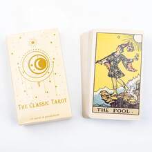 78pcs Classic Tarot Cards With Beginner's Guide, Portable Divination Game, Halloween & Thanksgiving Gift, Paper Guidebook - Classic Tarot - View 4