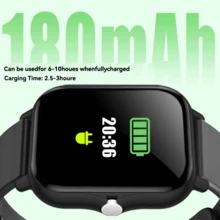 1.83 Inch Smart Watch For Men And Women, 1pc, Can Receive Calls, Messages, Time, Alarm, Pedometer, Multiple Sports Modes, Compatible With Android And IOS, Suitable For School, Sports, Party, Birthday, First Choice Gift - Multicolor - View 13