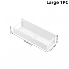 2 Buah Rak Penyimpanan Magnetik Logam, Rak Penyimpanan Gantung Pintu Kulkas/Rak Bumbu, Rak Penyimpanan Magnetik Mesin Cuci, Rak Penyimpanan Dinding Tanpa Bor, Aksesoris Dapur Kamar Mandi, Rak Penyimpanan Praktis untuk Pengorganisasian Rumah - MultiWarna - View 15