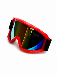 Wholesale Adult Dust Goggles, Motocross Goggles, Racing Goggles, Motorcycle Goggles, Surf, Airsoft - Black - View 8