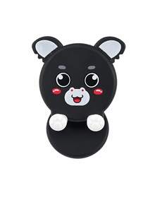 1pc Foldable Cartoon Animal Phone Stand, Adjustable ABS Desktop Phone And Tablet Holder, Cute Pig/Bear Portable Non-Slip Stand, Suitable For Video Calls, Watching Videos, Online Learning, Office And Home Desktop Accessory - Multicolor - View 13
